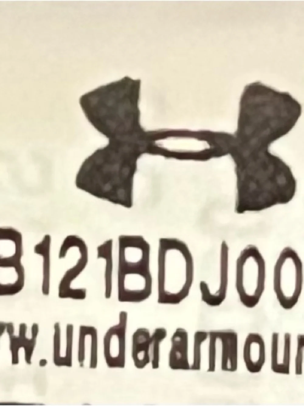 Under Armour Boys Youth S/M Black Orange Logo Performance Hat